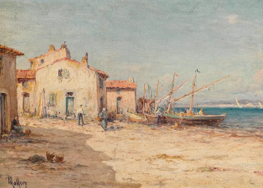 Charles Malfroy Le port de Martigues (1)